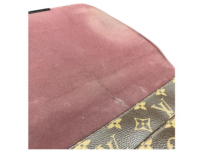 Borsa a tracolla Louis Vuitton Discrete MM Marrone Monogramma - vista 7