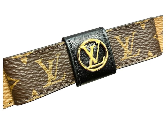 Fermi capelli My LV Bow Monogram Reverse Louis Vuitton Monogramma - vista 3
