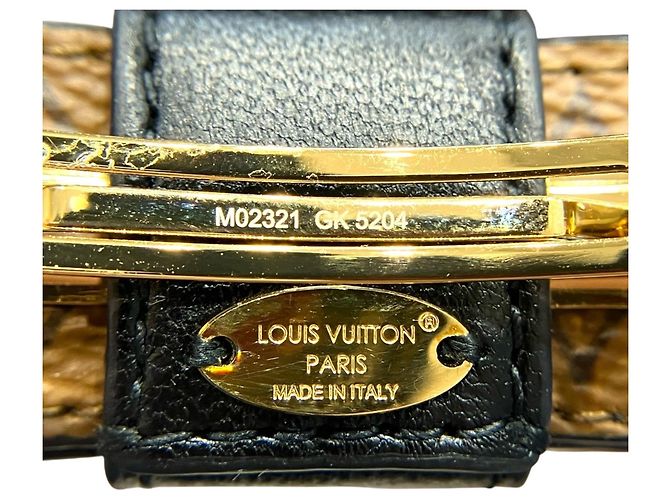 Fermi capelli My LV Bow Monogram Reverse Louis Vuitton Monogramma - vista 4