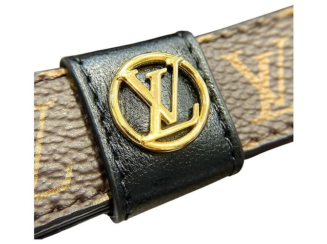Fermi capelli My LV Bow Monogram Reverse Louis Vuitton Monogramma - vista 9