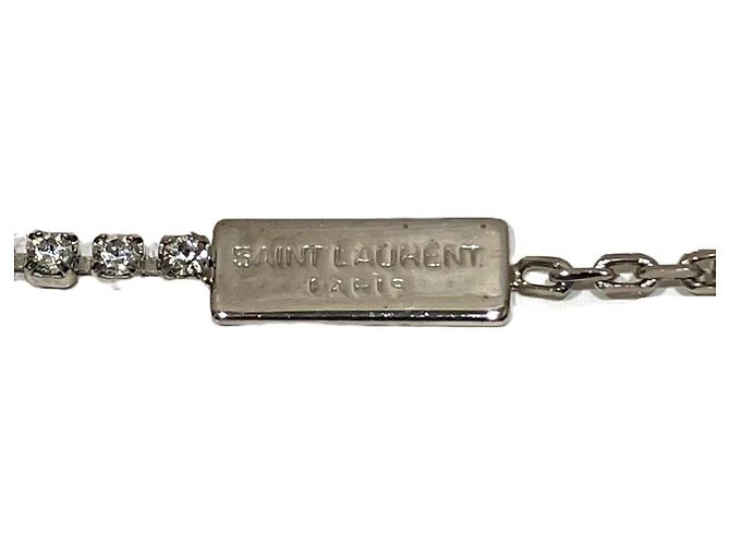 Bracciale con ciondolo Saint Laurent Cassandra Argento - vista 5