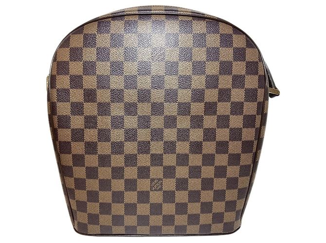 Borsa a spalla Louis Vuitton Ipanema GM Marrone Damier ebene - vista 2