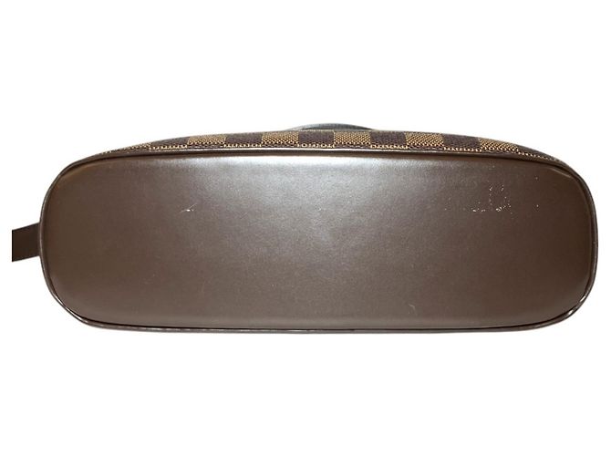 Borsa a spalla Louis Vuitton Ipanema GM Marrone Damier ebene - vista 3