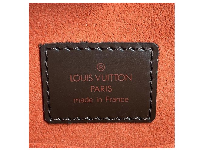 Borsa a spalla Louis Vuitton Ipanema GM Marrone Damier ebene - vista 4