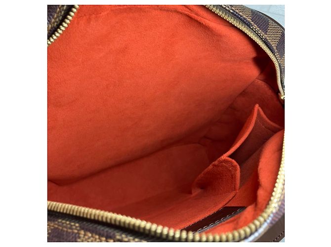 Borsa a spalla Louis Vuitton Ipanema GM Marrone Damier ebene - vista 7