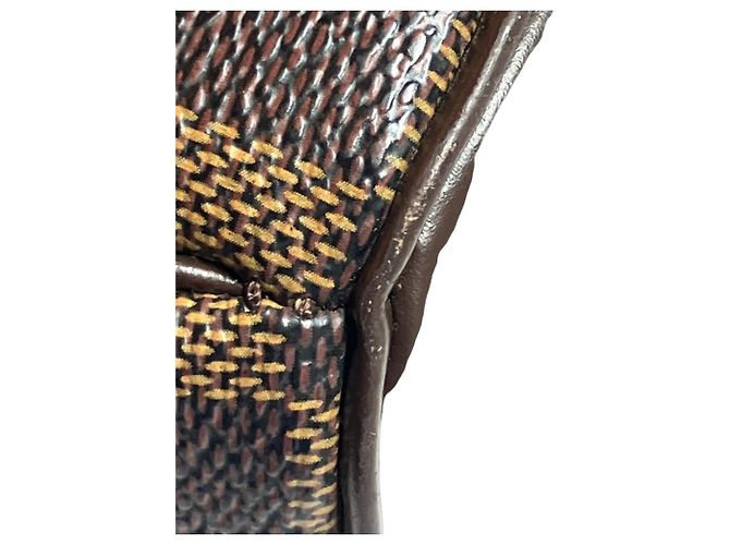 Borsa a spalla Louis Vuitton Ipanema GM Marrone Damier ebene - vista 9
