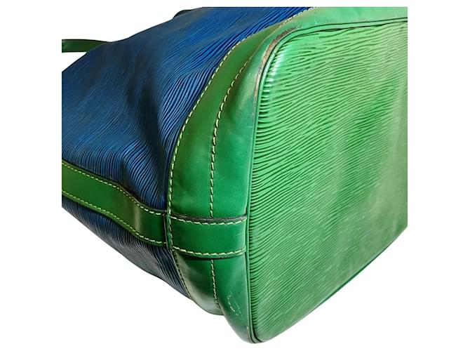 Borsa a tracolla Louis Vuitton Noe Blu Verde - vista 7
