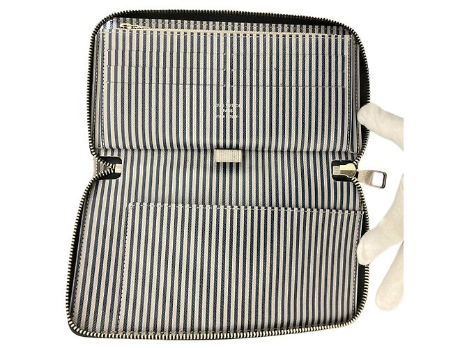 Louis Vuitton Zippy Organizer in Damier Graphite Negro - vista 3