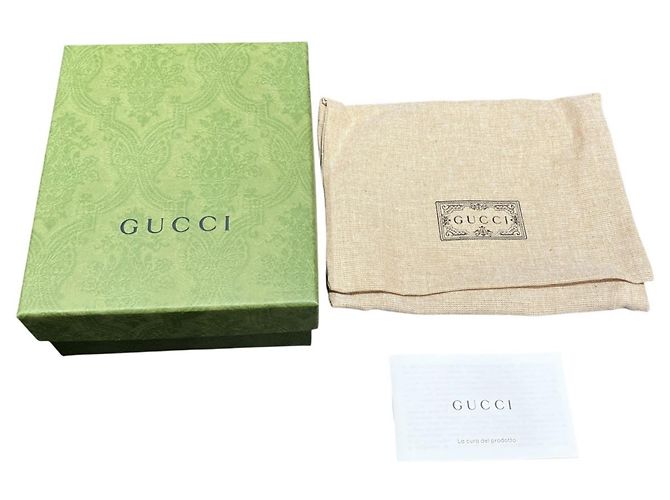 Cartera Gucci Horsebit bi-fold Castaño Beige - vista 5
