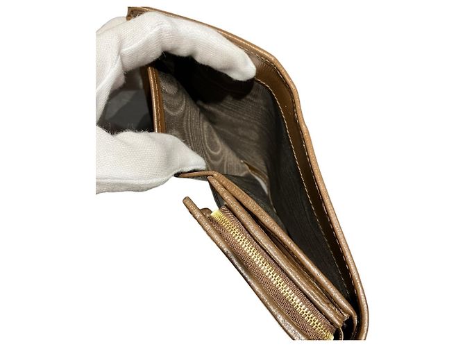 Cartera Gucci Horsebit bi-fold Castaño Beige - vista 7