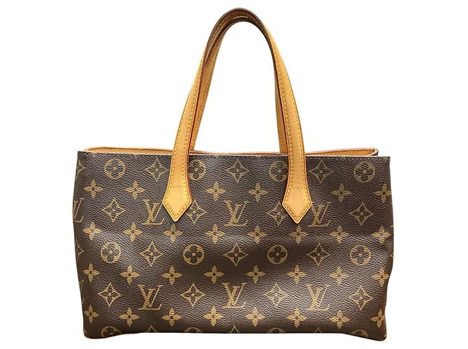 Borsa Louis Vuitton Wilshire PM Marrone - vista 2
