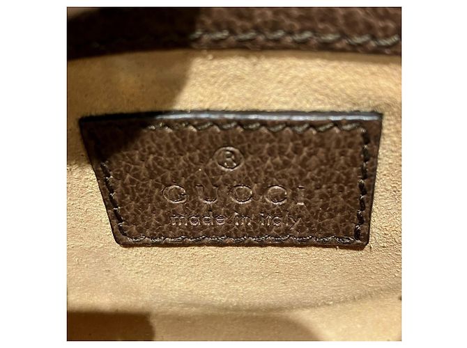 Monedero Gucci Ophidia GG Supreme Castaño Beige - vista 4