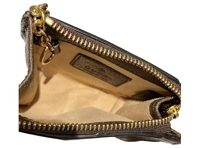 Monedero Gucci Ophidia GG Supreme Castaño Beige - vista 6