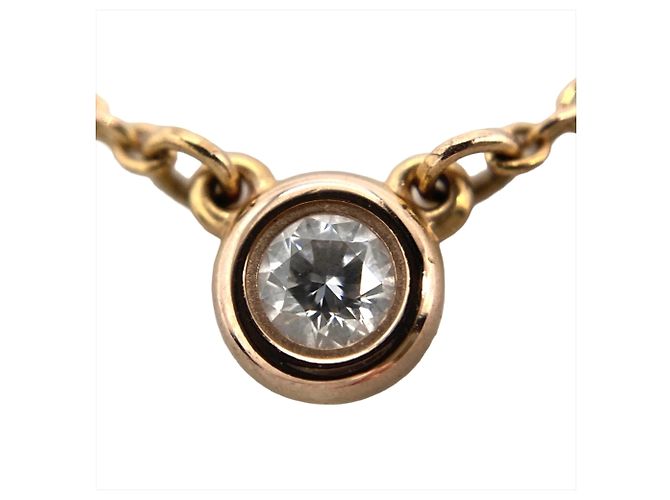 Collana Tiffany & Co. By the Yard con singolo diamante - vista 4