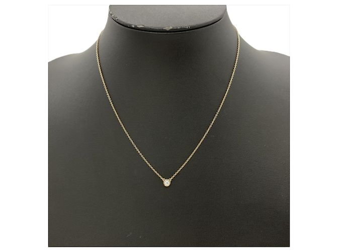 Collana Tiffany & Co. By the Yard con singolo diamante - vista 6