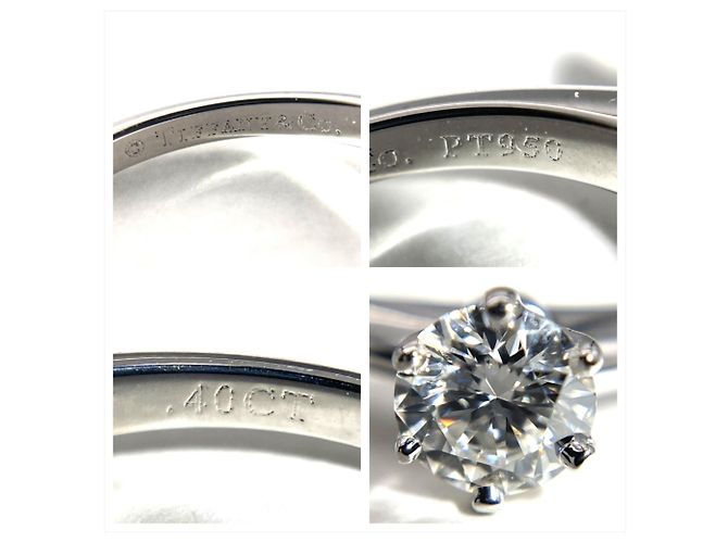 Anillo alianza de diamantes Tiffany & Co. - vista 6