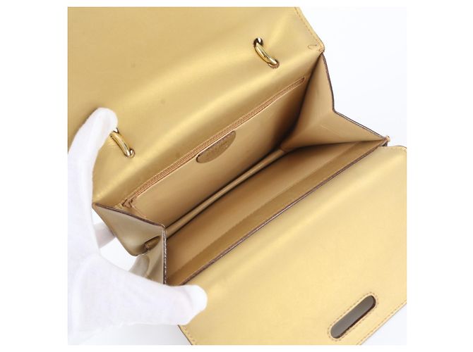 Céline Borsa a mano in pelle dorata Celine D'oro - vista 7