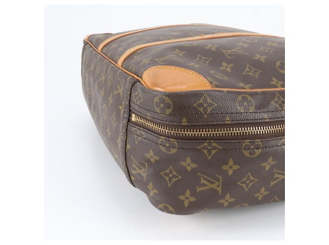 Borsa Boston Louis Vuitton Monogram Sirius 45 in pelle Marrone - vista 5