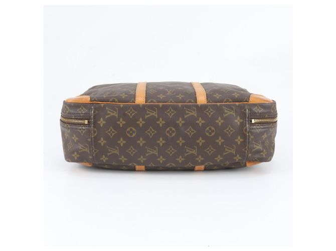 Borsa Boston Louis Vuitton Monogram Sirius 45 in pelle Marrone - vista 6