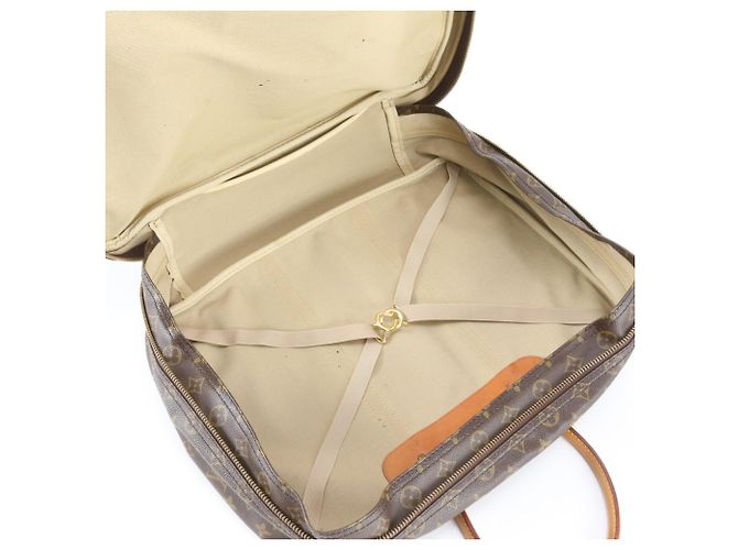 Borsa Boston Louis Vuitton Monogram Sirius 45 in pelle Marrone - vista 7
