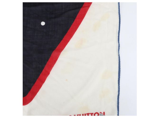 Sciarpa Stole Grande in Seta Louis Vuitton Planet LV Multicolore - vista 10