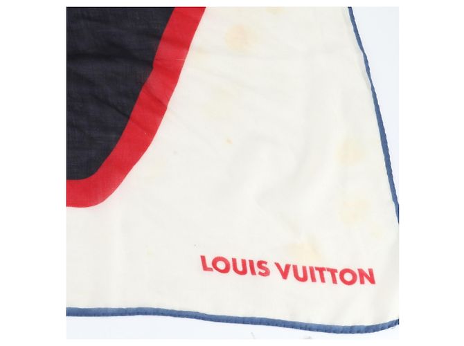 Sciarpa Stole Grande in Seta Louis Vuitton Planet LV Multicolore - vista 5
