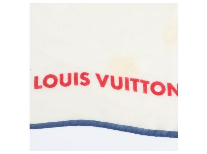 Sciarpa Stole Grande in Seta Louis Vuitton Planet LV Multicolore - vista 8