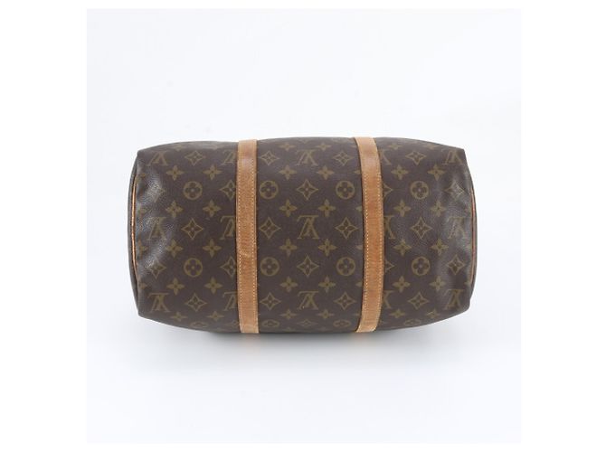 Louis Vuitton Monogram Sac Souple 35 Boston Bag Marrone - vista 6