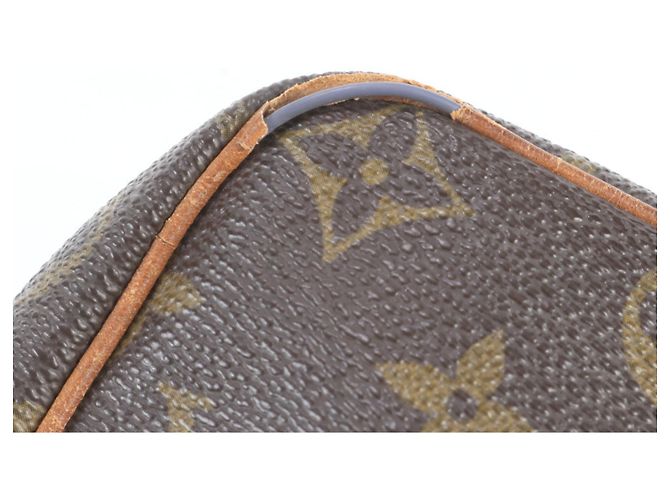 Borsa a tracolla Louis Vuitton Monogram Danube GM in pelle Marrone - vista 12