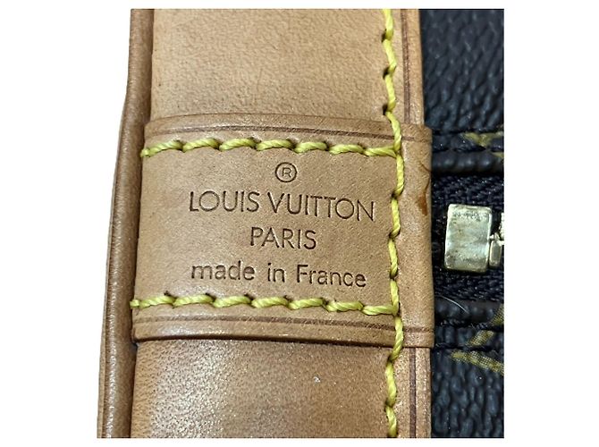 Borsa a mano Louis Vuitton Alma Marrone Monogramma - vista 4
