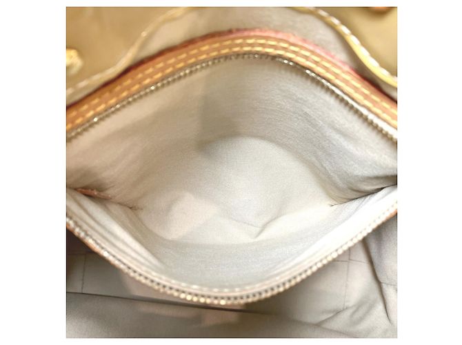 Borsa Louis Vuitton Lead MM Beige - vista 6