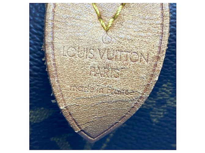 Borsa Boston Louis Vuitton Keepall 50 Marrone Monogramma - vista 4
