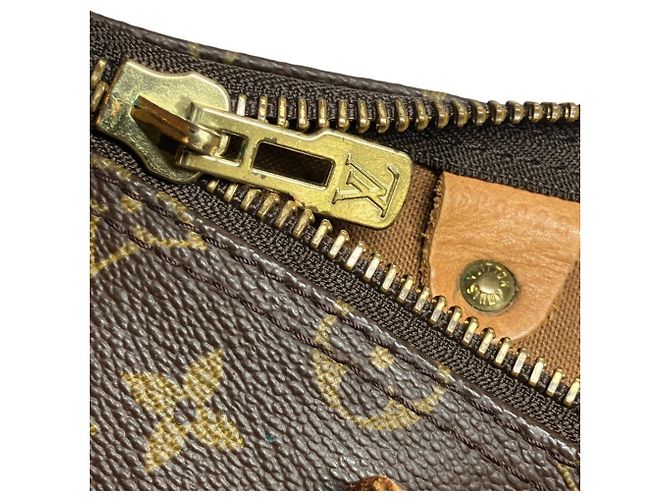 Borsa Boston Louis Vuitton Keepall 50 Marrone Monogramma - vista 8