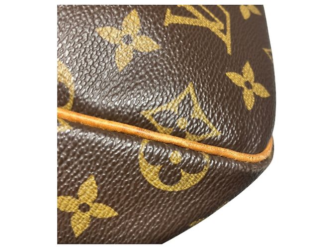 Louis Vuitton Keepall 55 Bandoulière Boston Bag Marrone Monogramma - vista 8