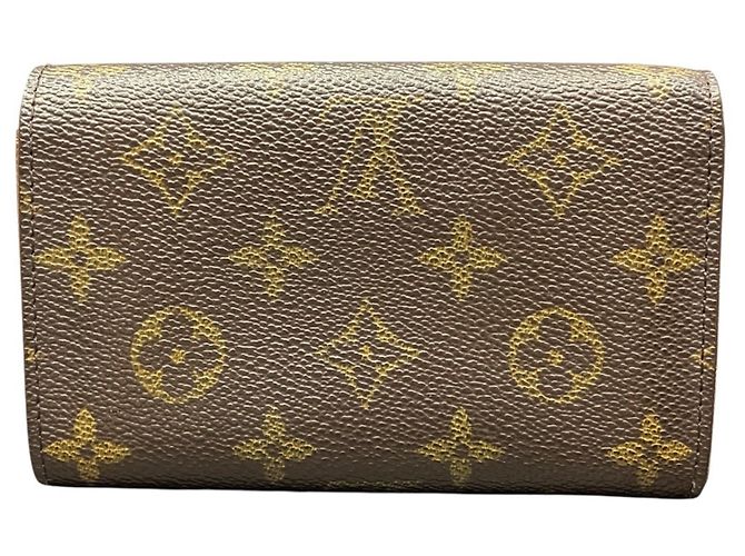 Louis Vuitton Monogram Bi-Fold Geldbörse Braun Monogramm - Ansicht 2