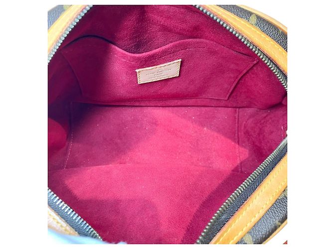 Sac à main Louis Vuitton Clara - Monogram Canvas Marron Monogramme - vue 9
