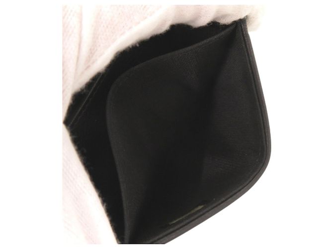 Tarjetero de piel Chanel Coco Mark Negro - vista 5