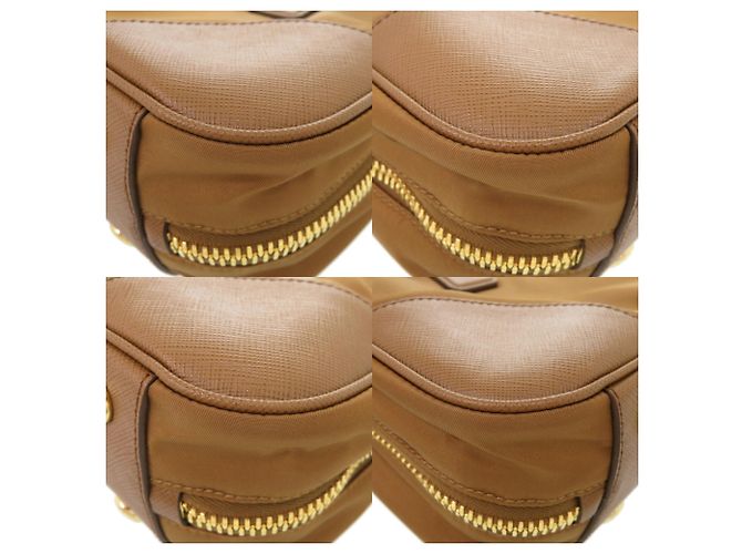 Borsa Prada Re-Edition 1978 Medium Triangle Logo Marrone - vista 5