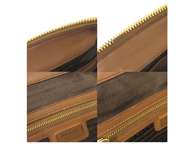 Borsa Prada Re-Edition 1978 Medium Triangle Logo Marrone - vista 9