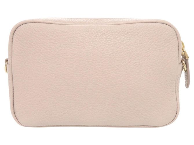 Mini borsa Prada Triangle Logo Beige - vista 3