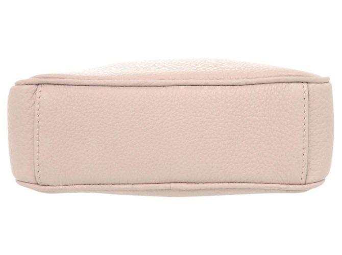 Mini borsa Prada Triangle Logo Beige - vista 4
