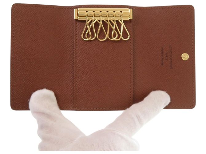 Louis Vuitton Multicles 6 Schlüsseltasche Braun Monogramm - Ansicht 5