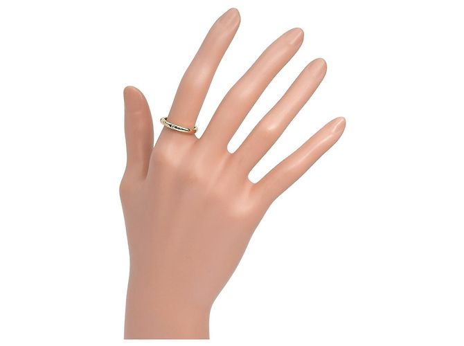 Tiffany & Co. Elsa Peretti 1 Diamant Stacking Ring aus Gelbgold mit Diamant Golden - Ansicht 6