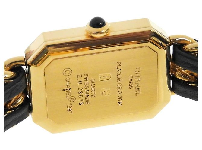 Chanel Premiere Rock Quartz Metallo Placcato e Pelle 20 - vista 4