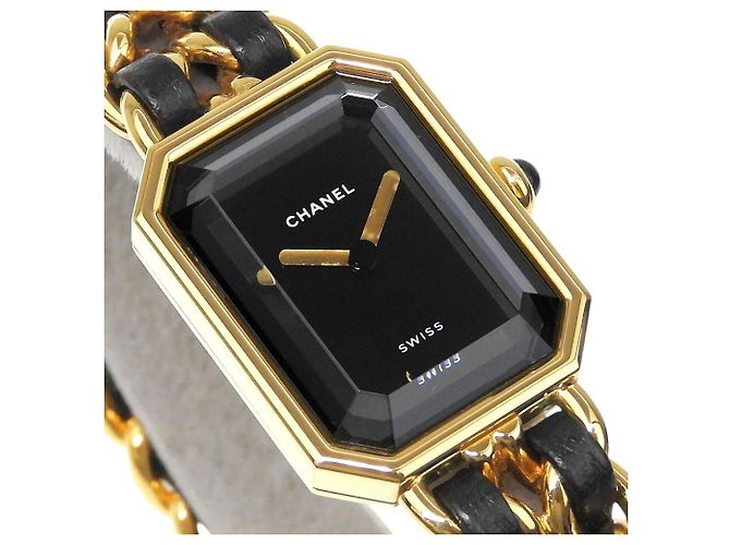 Chanel Premiere Rock Quartz Metallo Placcato e Pelle 20 - vista 5