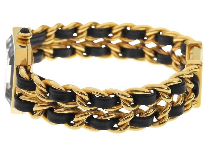 Chanel Premiere Rock Quartz Metallo Placcato e Pelle 20 - vista 6