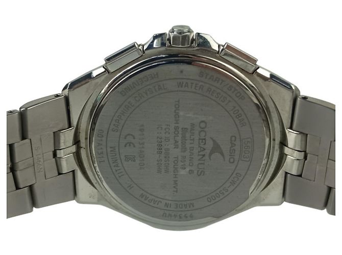 Orologio da uomo CASIO Oceanus Manta OCW-S5000-1AJF - vista 8
