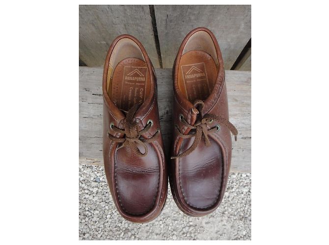 Autre Marque Scarpe Derby Annapurna in pelle marrone con cucitura Norvegese - vista 5