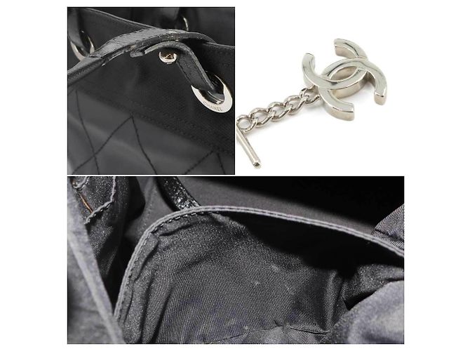 Borsa Tote Chanel Paris Biarritz PM Nero - vista 8