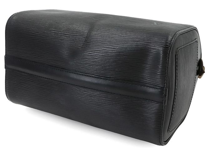 Borsa Louis Vuitton Epi Speedy 25 Nero - vista 3